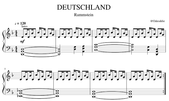 Deutschland from Rammsteins new album